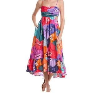 Hutch Mabel Dress XS Floral Multicolor Maxi Dress